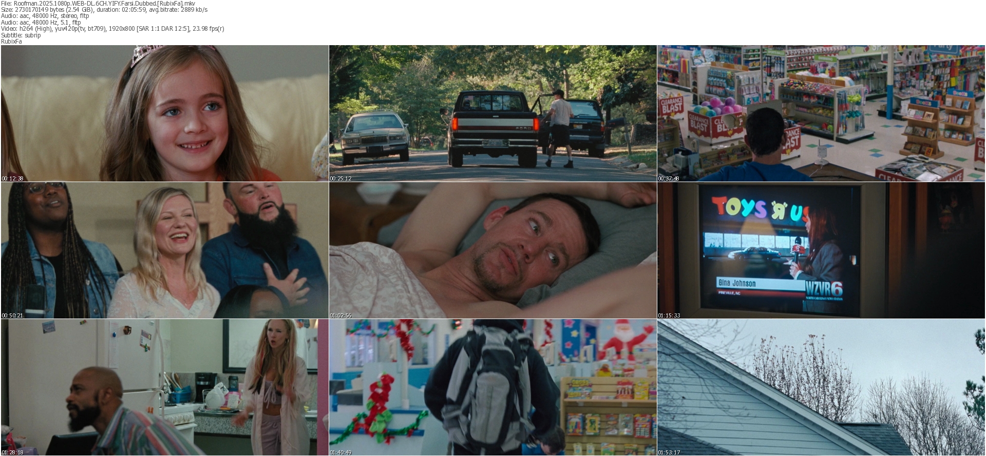 دانلود فیلم Roofman 2025 دوبله فارسی